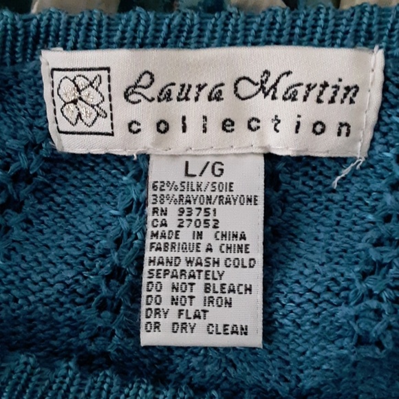 Laura Martin Sweater with coordinating silk skirt - Picture 7 of 8